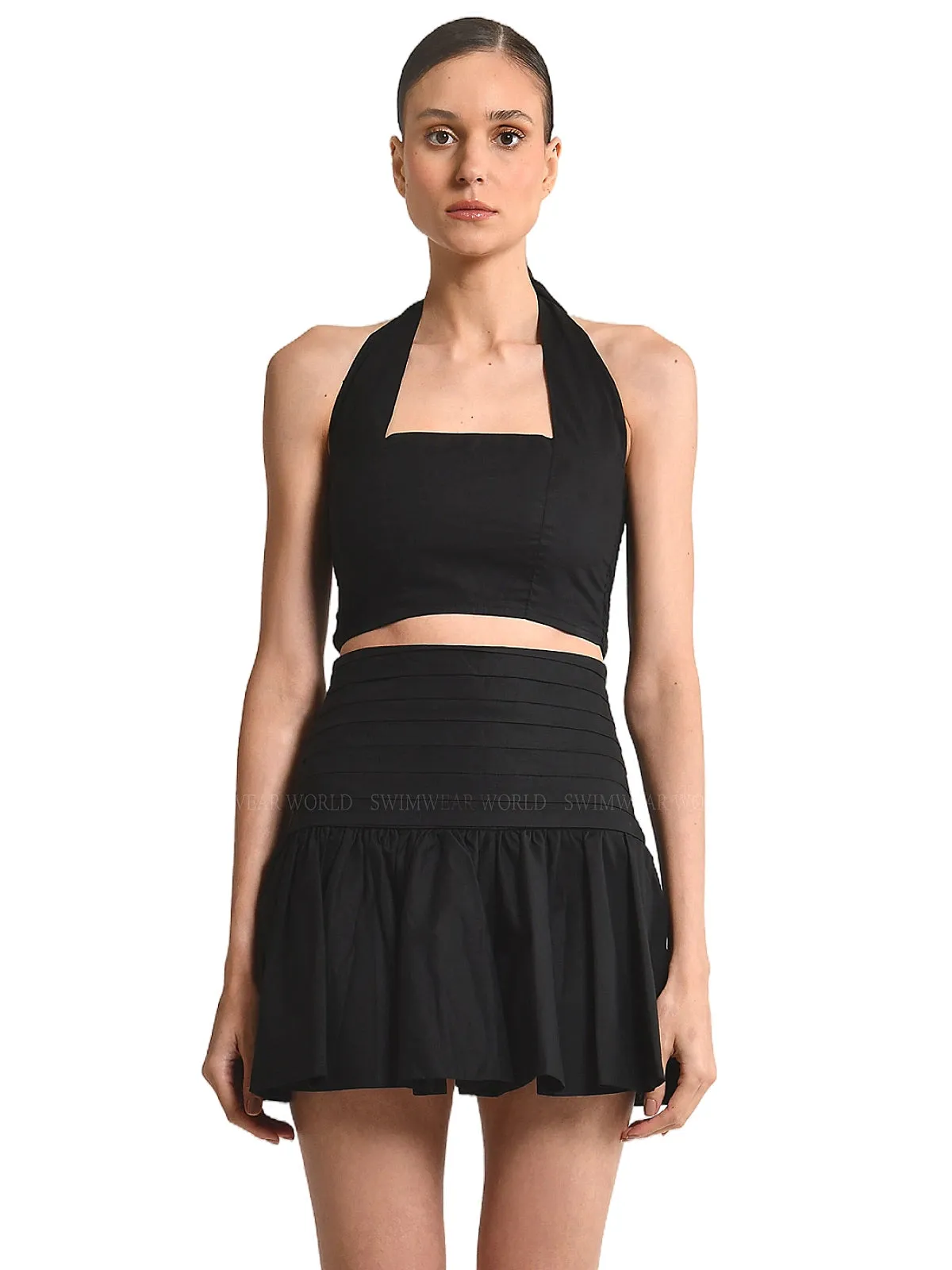 Nina Crop-Sylvia Skirt ::RET