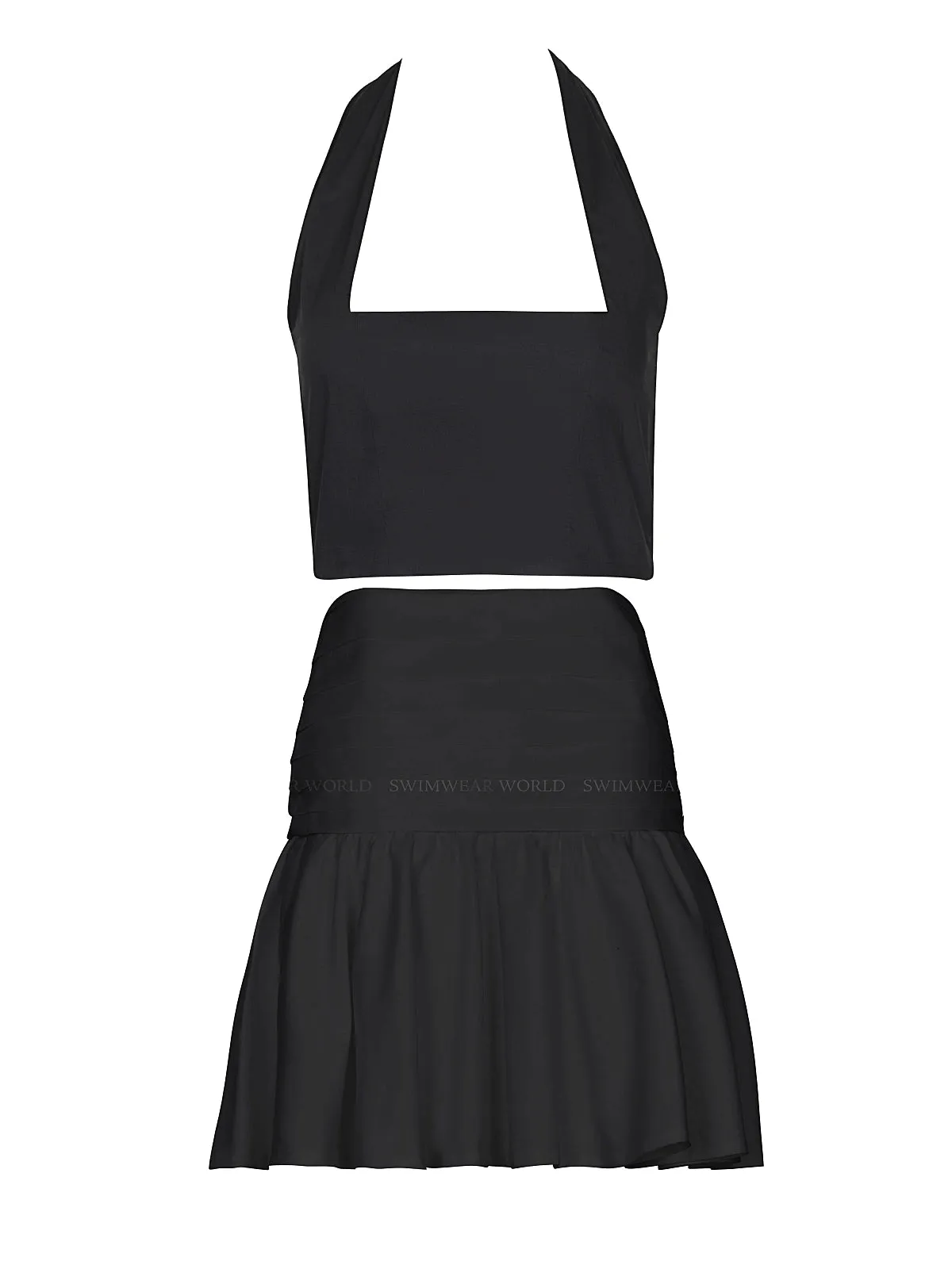 Nina Crop-Sylvia Skirt ::RET