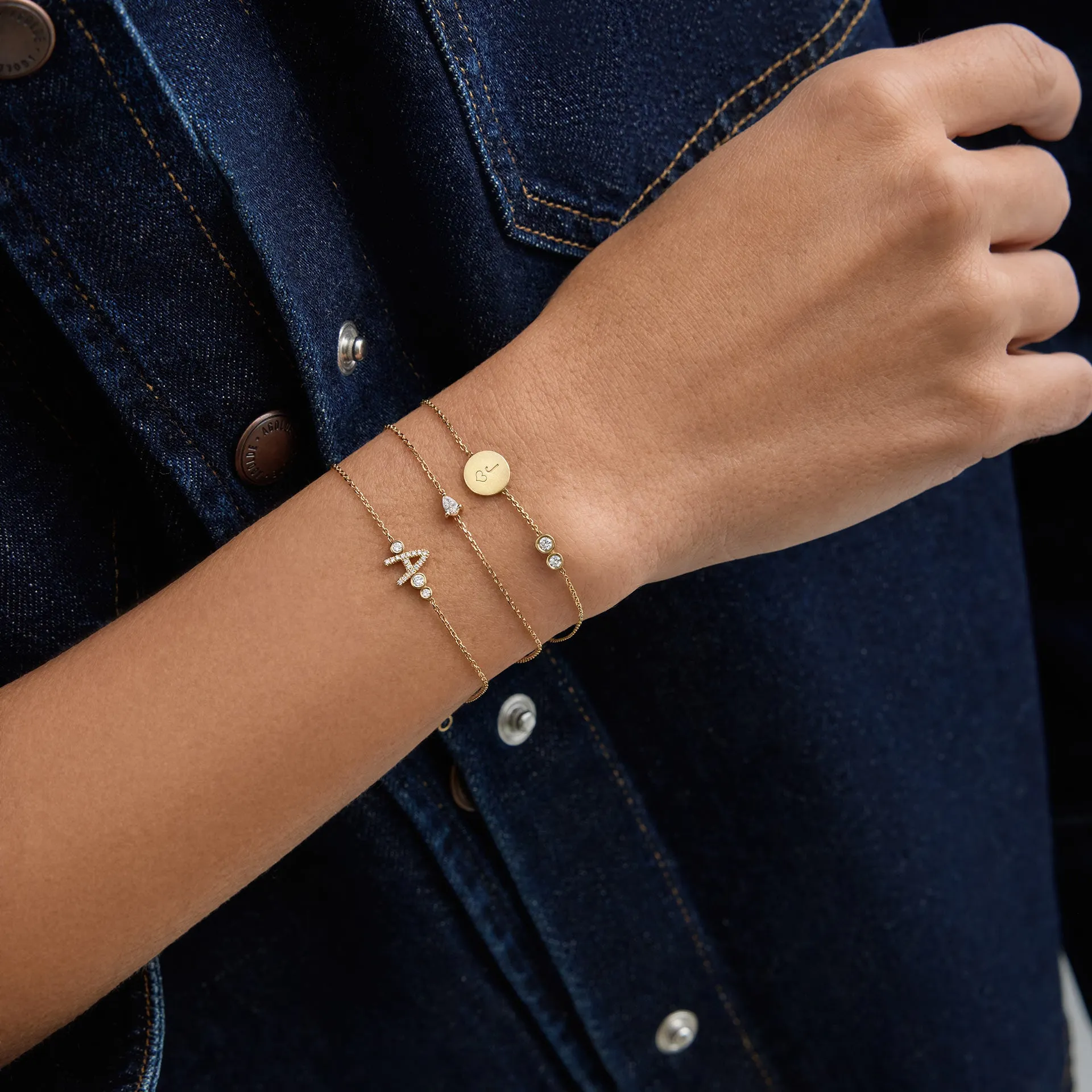 Noma Letter Bracelet