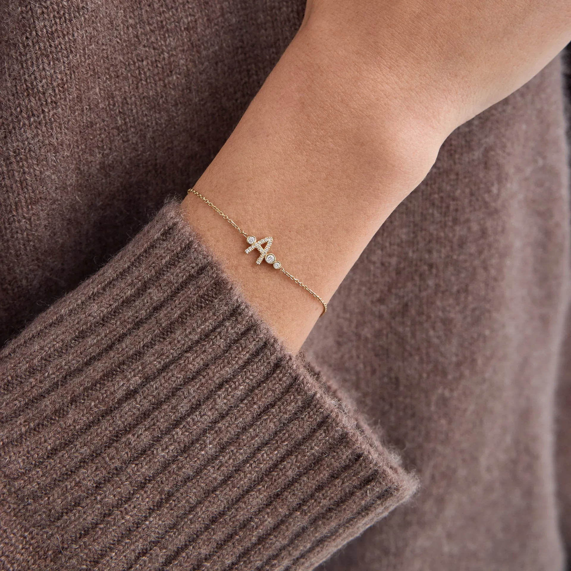 Noma Letter Bracelet