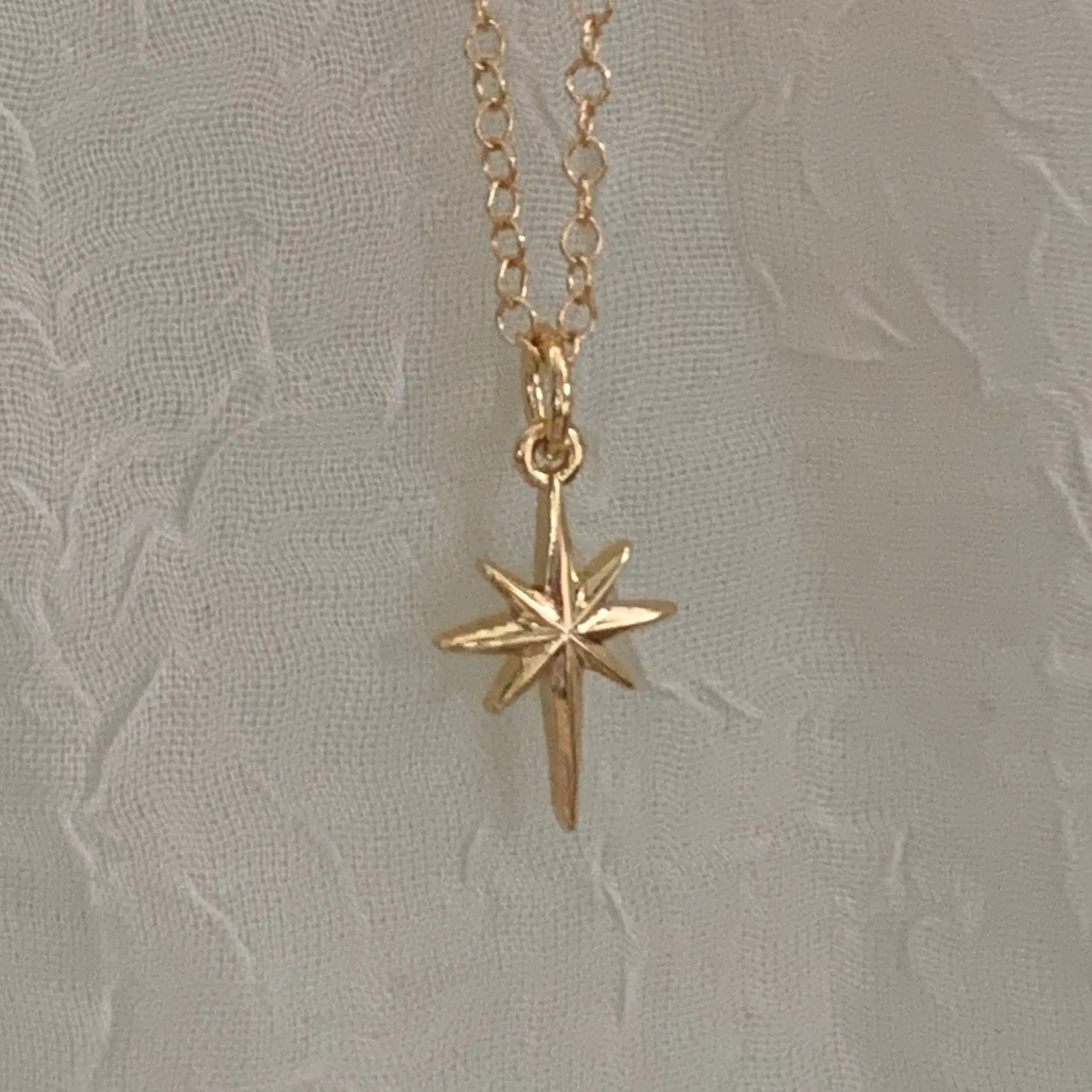 North Star Charm Necklace