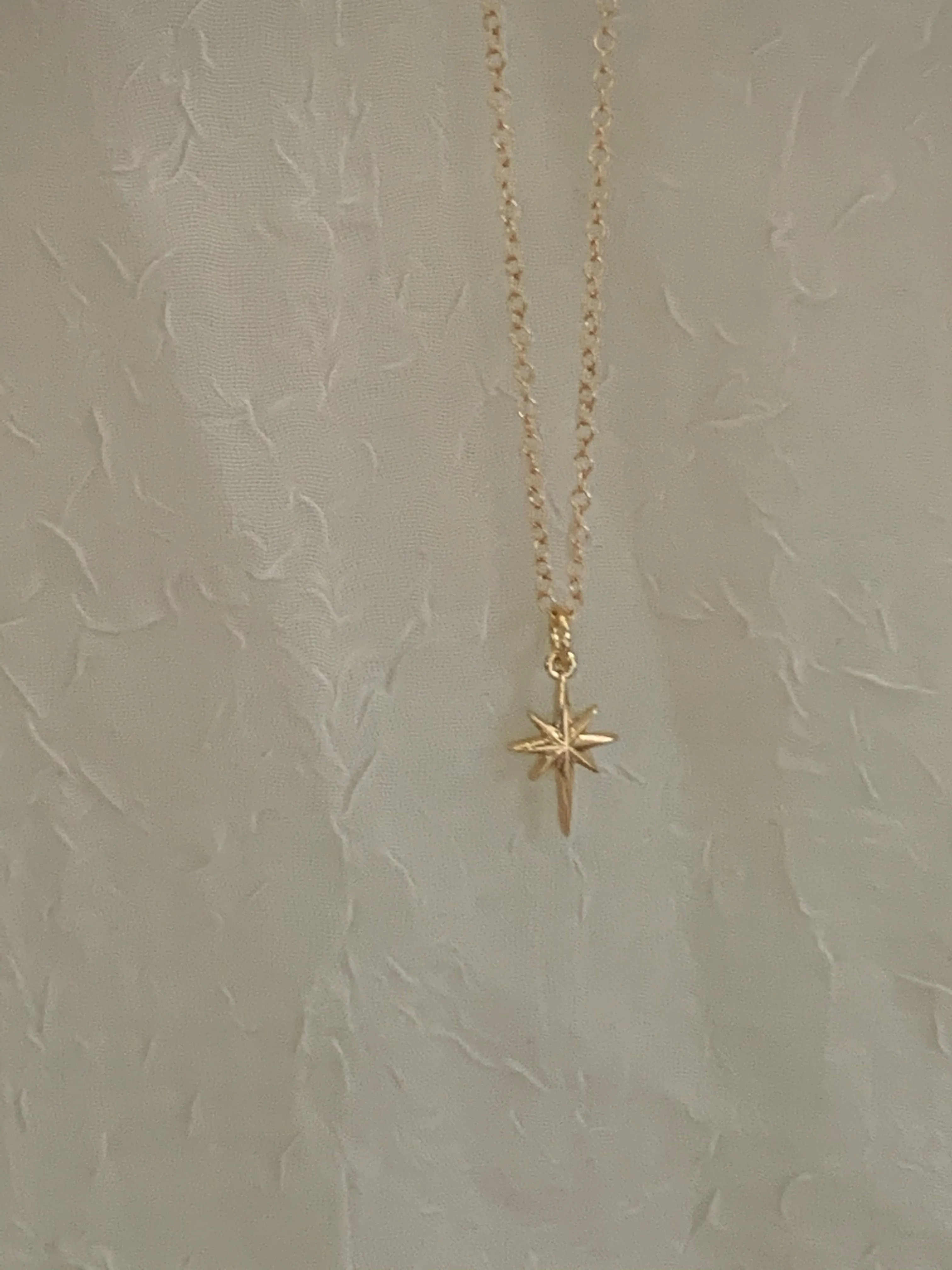 North Star Charm Necklace