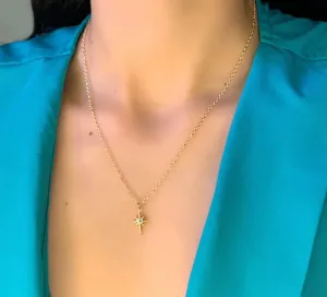 North Star Charm Necklace