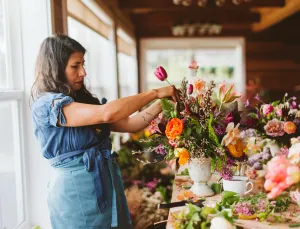 One on One Floral Design Education, Beginning to Intermediate (You Schedule It)