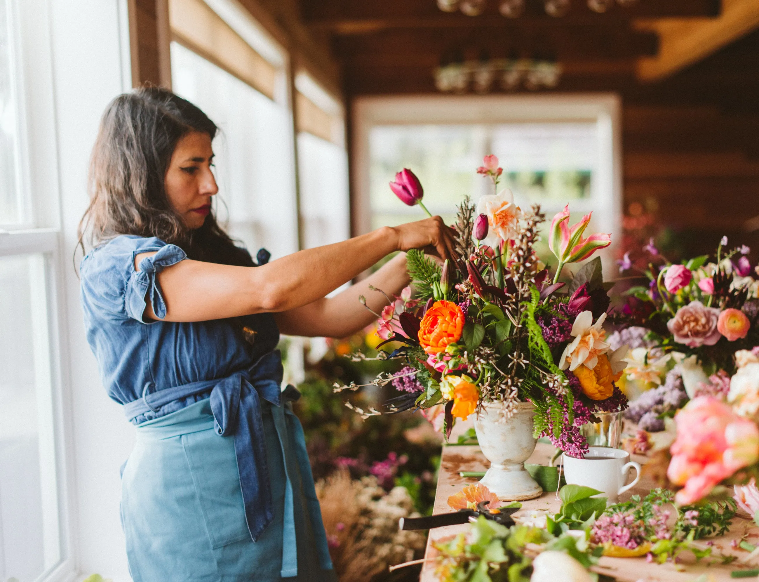 One on One Floral Design Education, Beginning to Intermediate (You Schedule It)