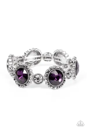 Paparazzi Palace Property - Purple  Bracelet