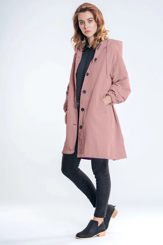 PASTEL PINK WINDBREAKER