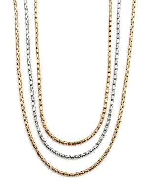 Pendalton Dainty Layering Necklace || Choose Length   Color