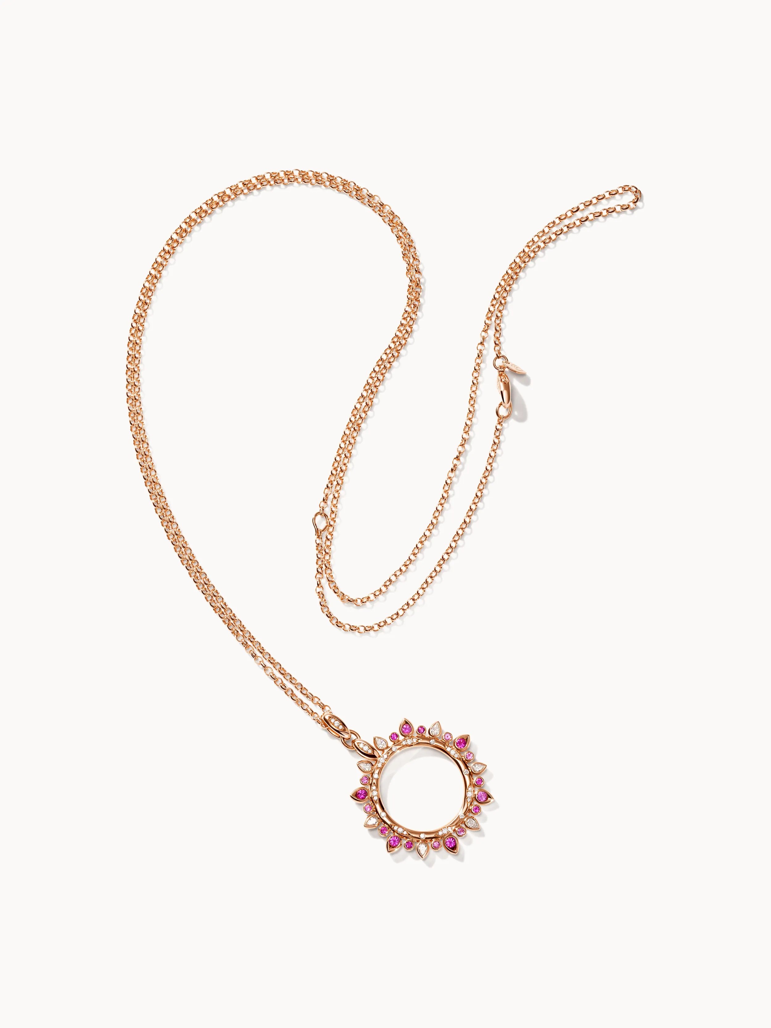 Pendant GYPSY 'Blush' Sun large