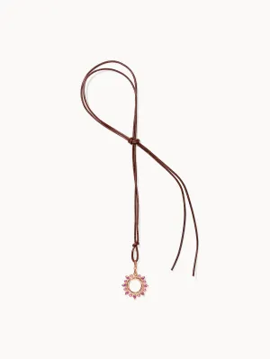 Pendant GYPSY 'Blush' Sun small