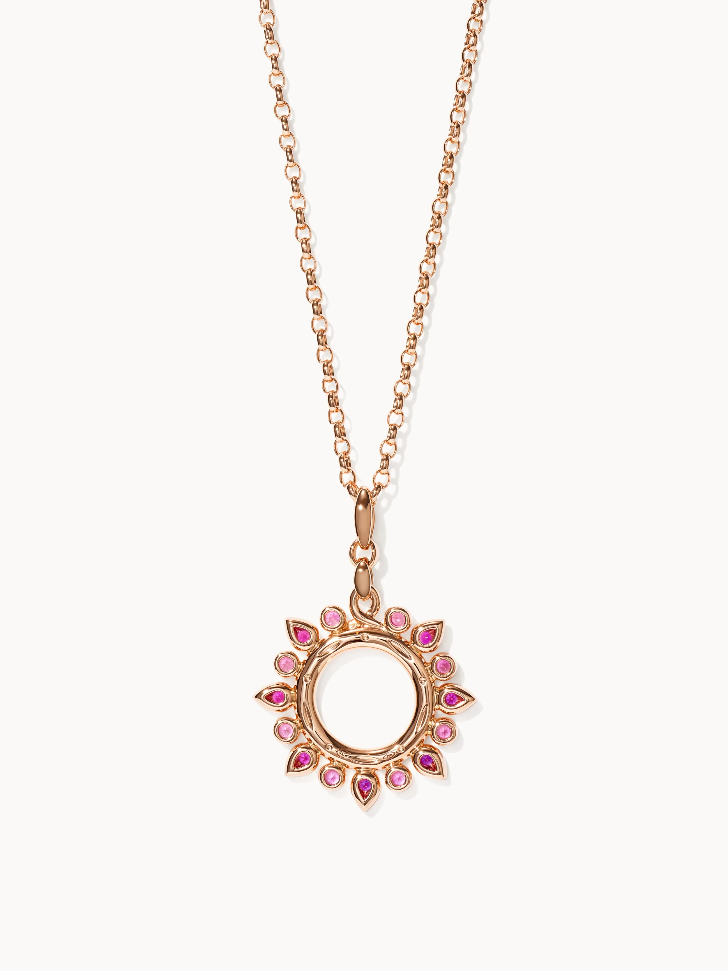 Pendant GYPSY 'Blush' Sun small
