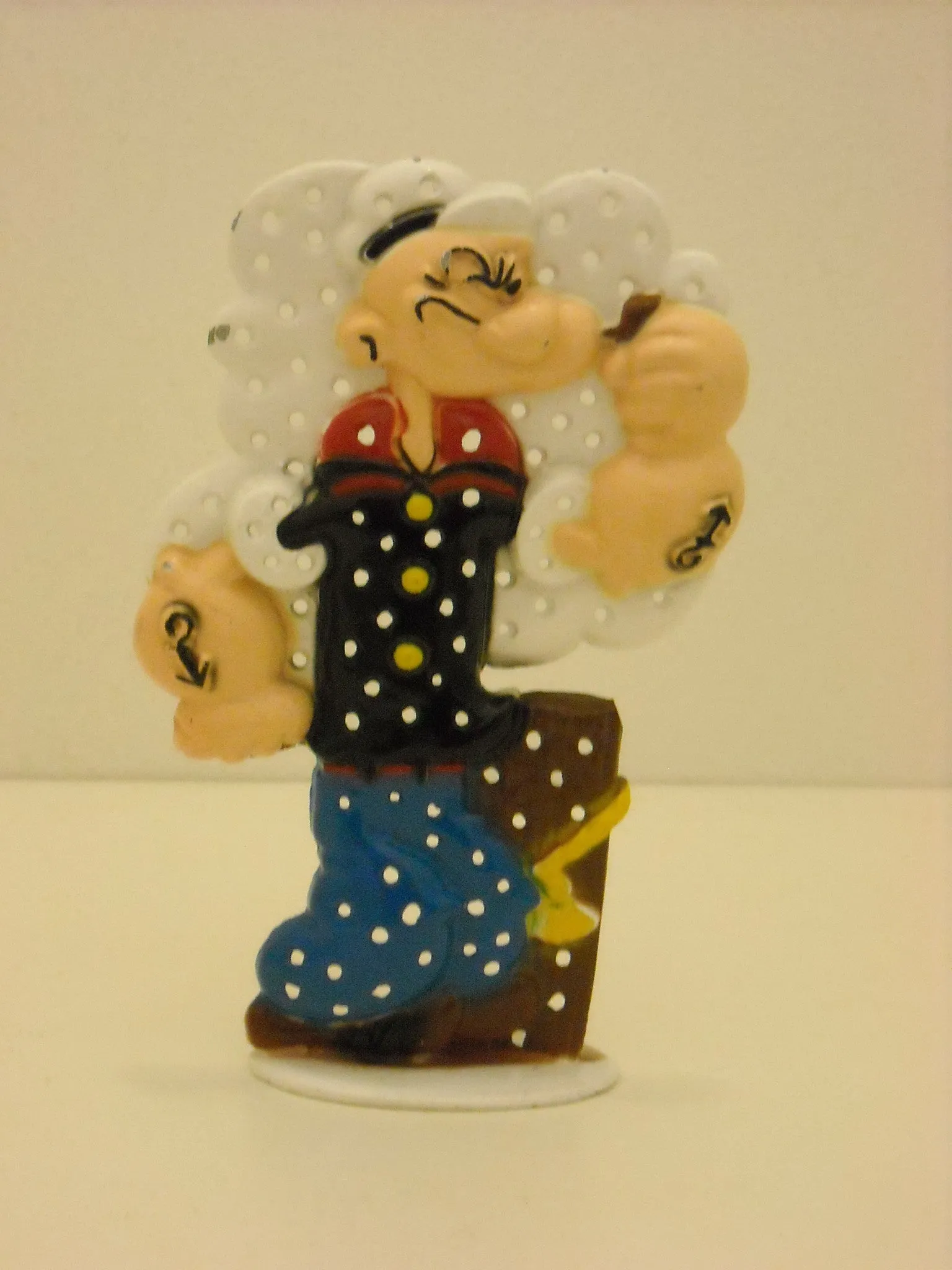 Popeye The Sailorman Vintage Earrings Holder