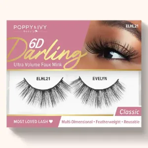 Poppy & Ivy 6D Darling Lashes-ELHL21-EVELYN
