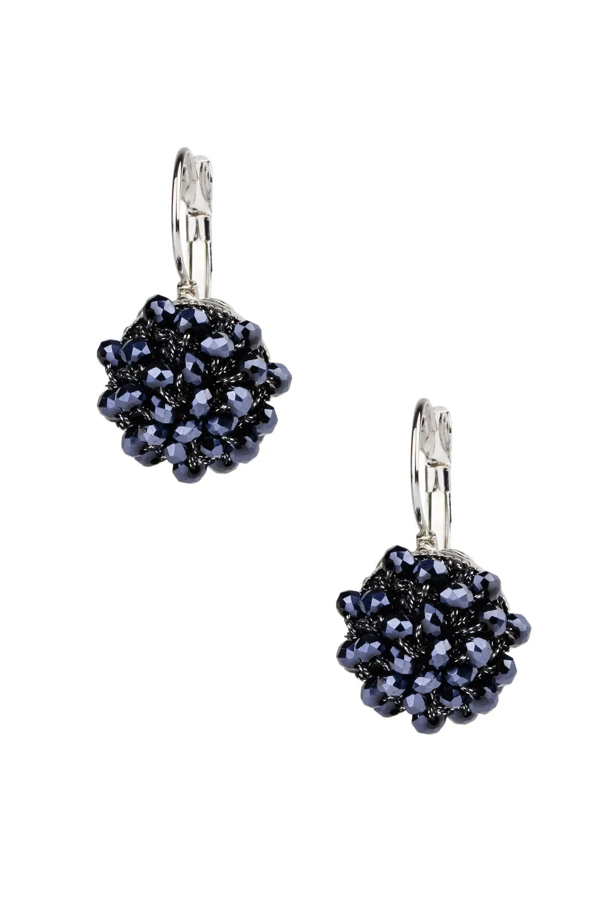 Raspberry Drop Earring