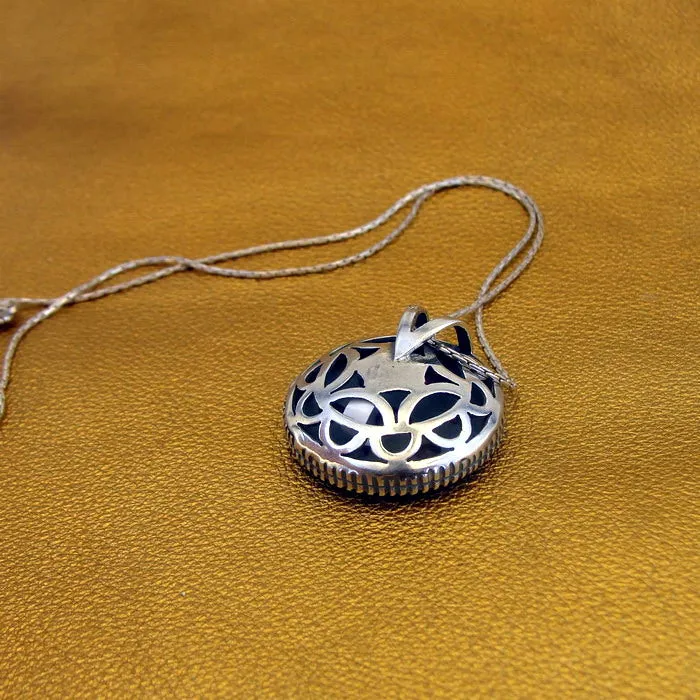 Red Ruby Pendant 925 Sterling Silver Handmade Art Hadar Designers () LAST