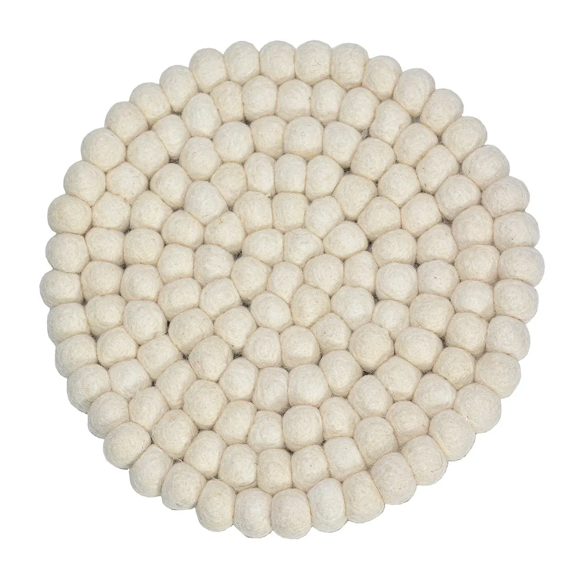 Round Pom-pom Trivets ( 9 Color Options )