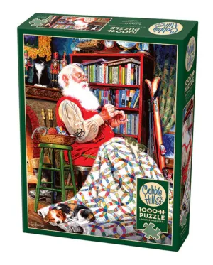 Santa's Quilt  Workshop 1000 puzzle
