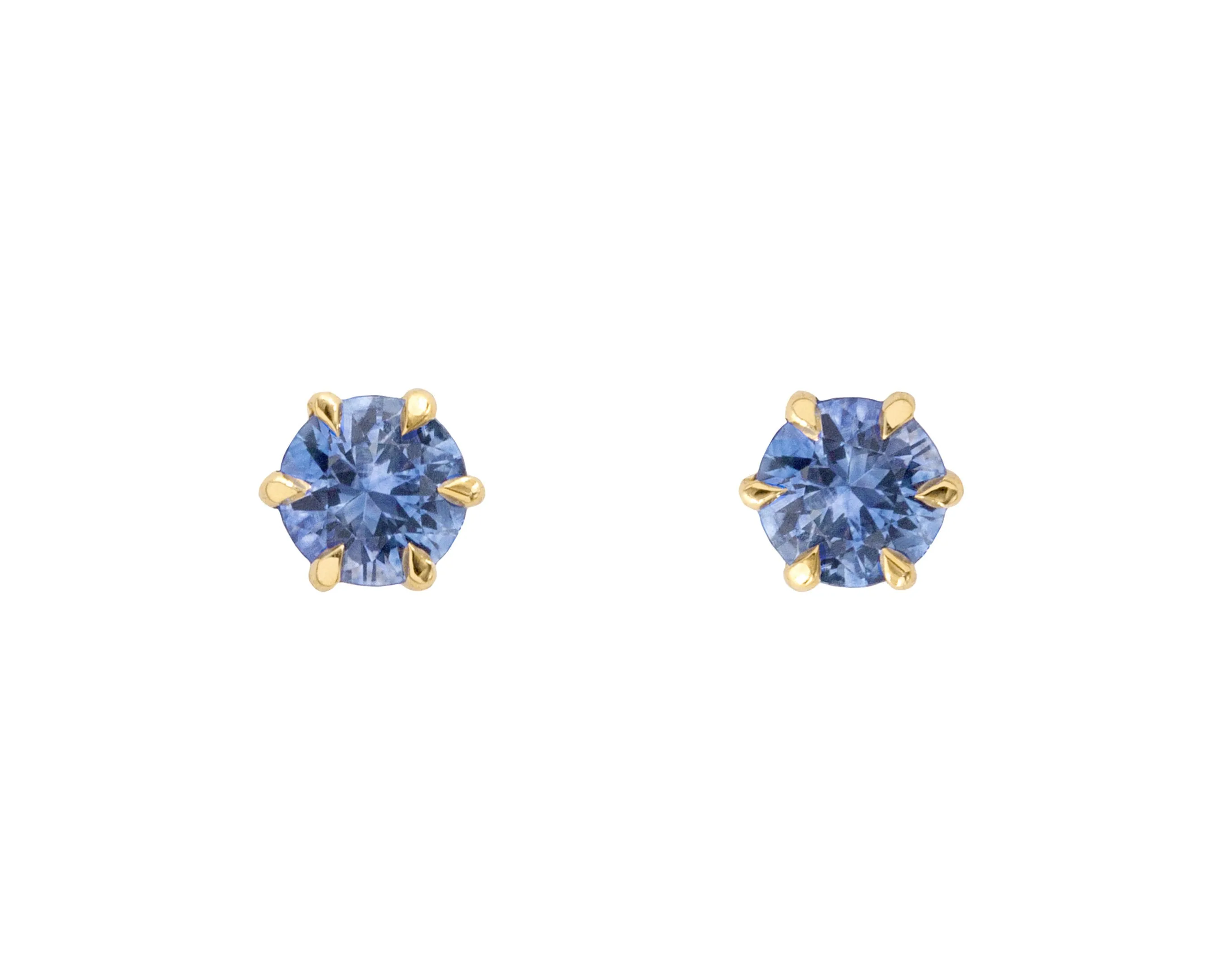 Sapphire Cleo Studs (Ready to Ship)