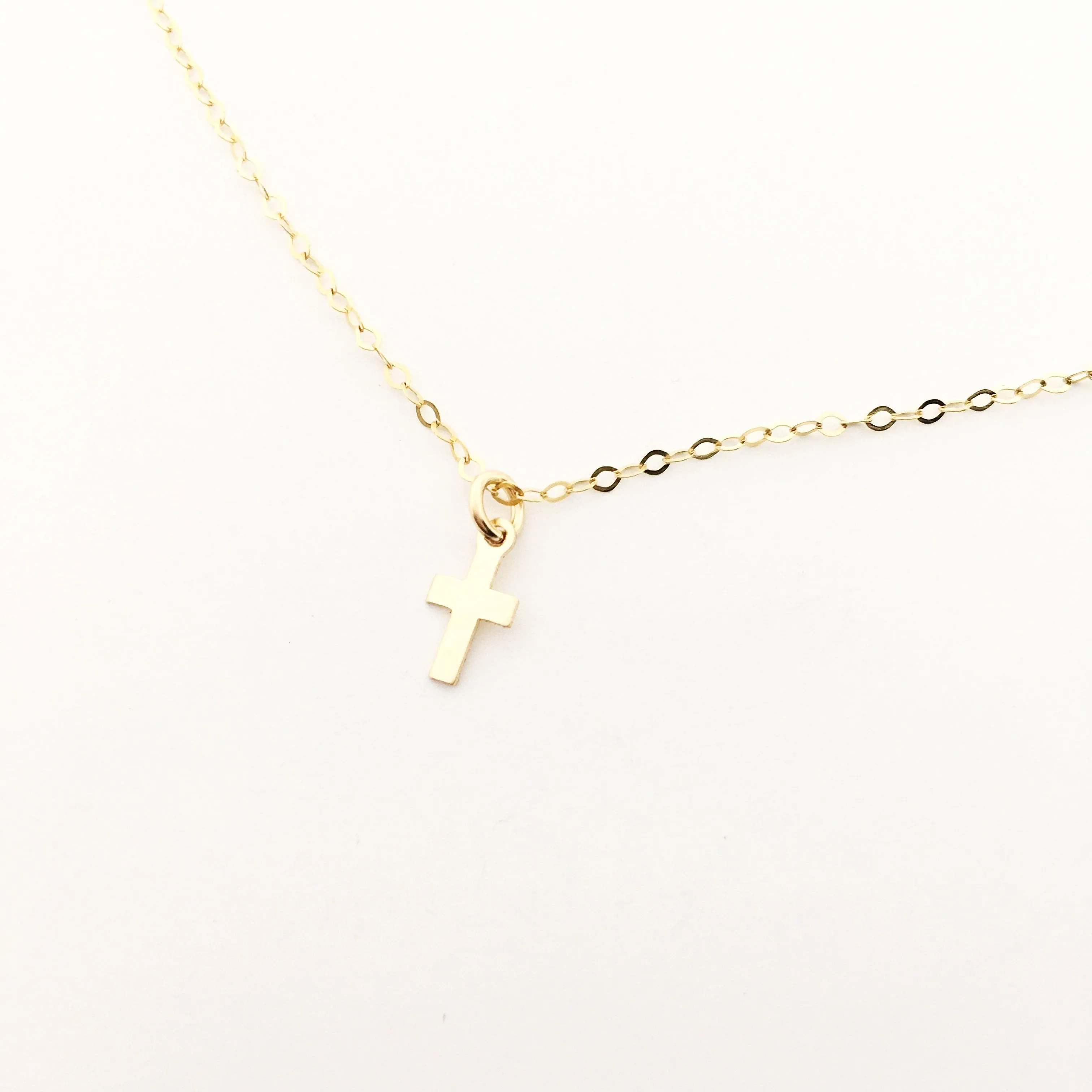 Serenity Dainty Cross Necklace