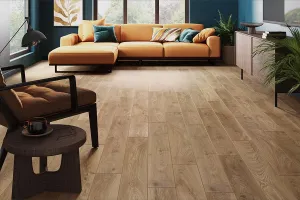 Series Woods 12mm Laminate Flooring Galley Oak