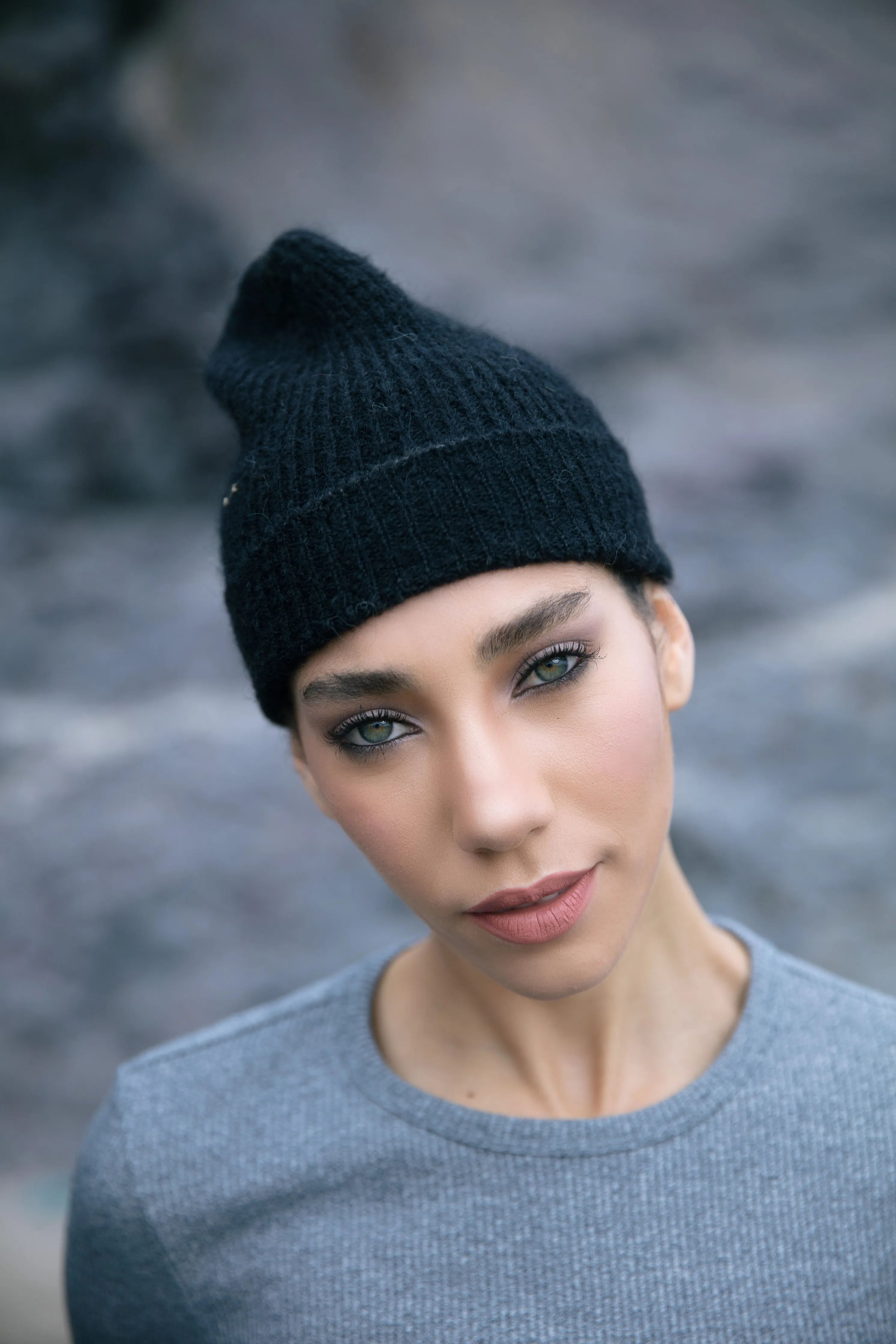 SILO ribbed alpaca beanie - Unisex