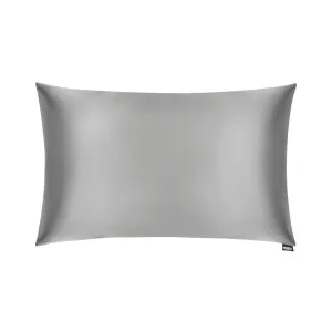 Silver Silk Pillowcase - Standard & Queen