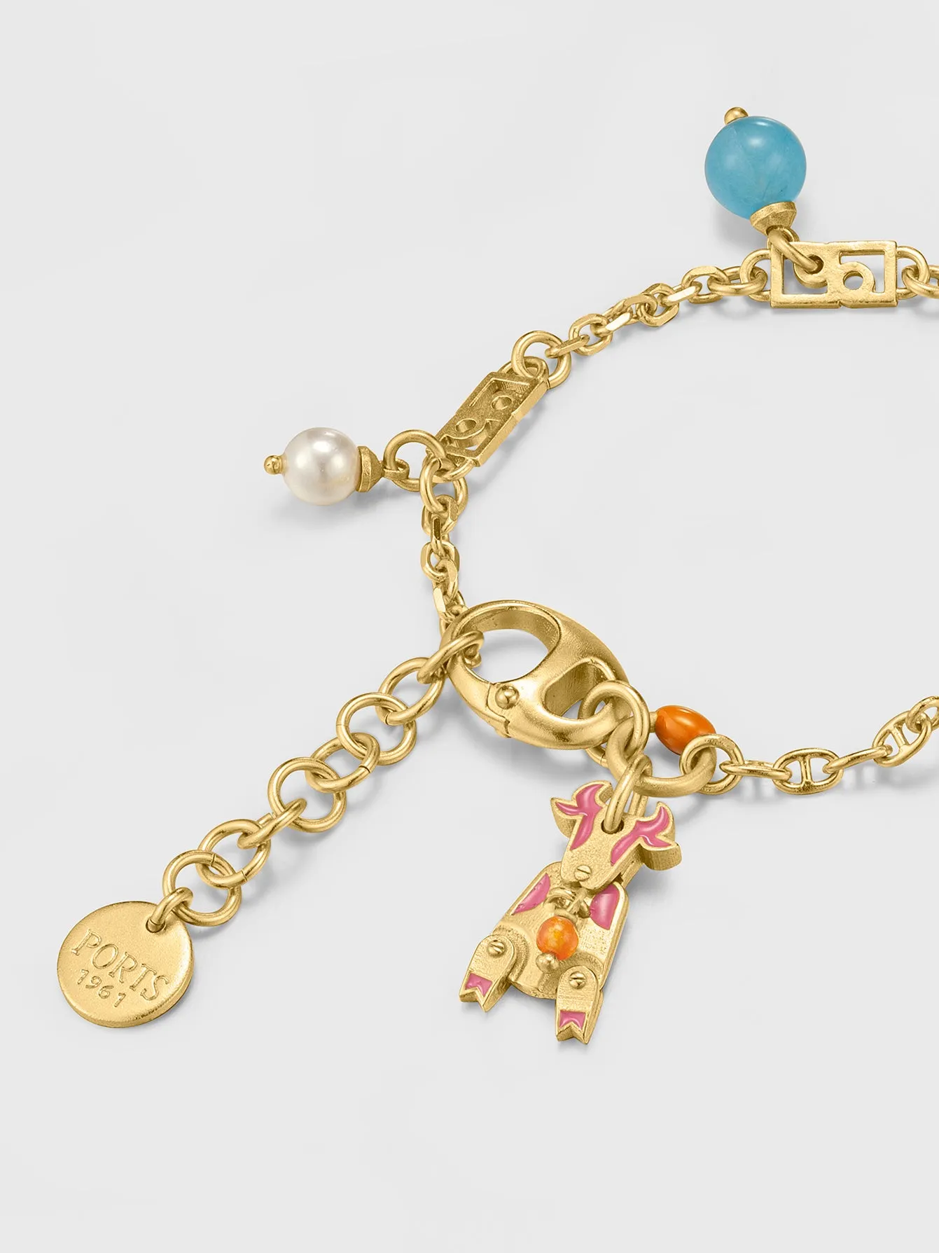 SINGLE OX CHARM BRACELET
