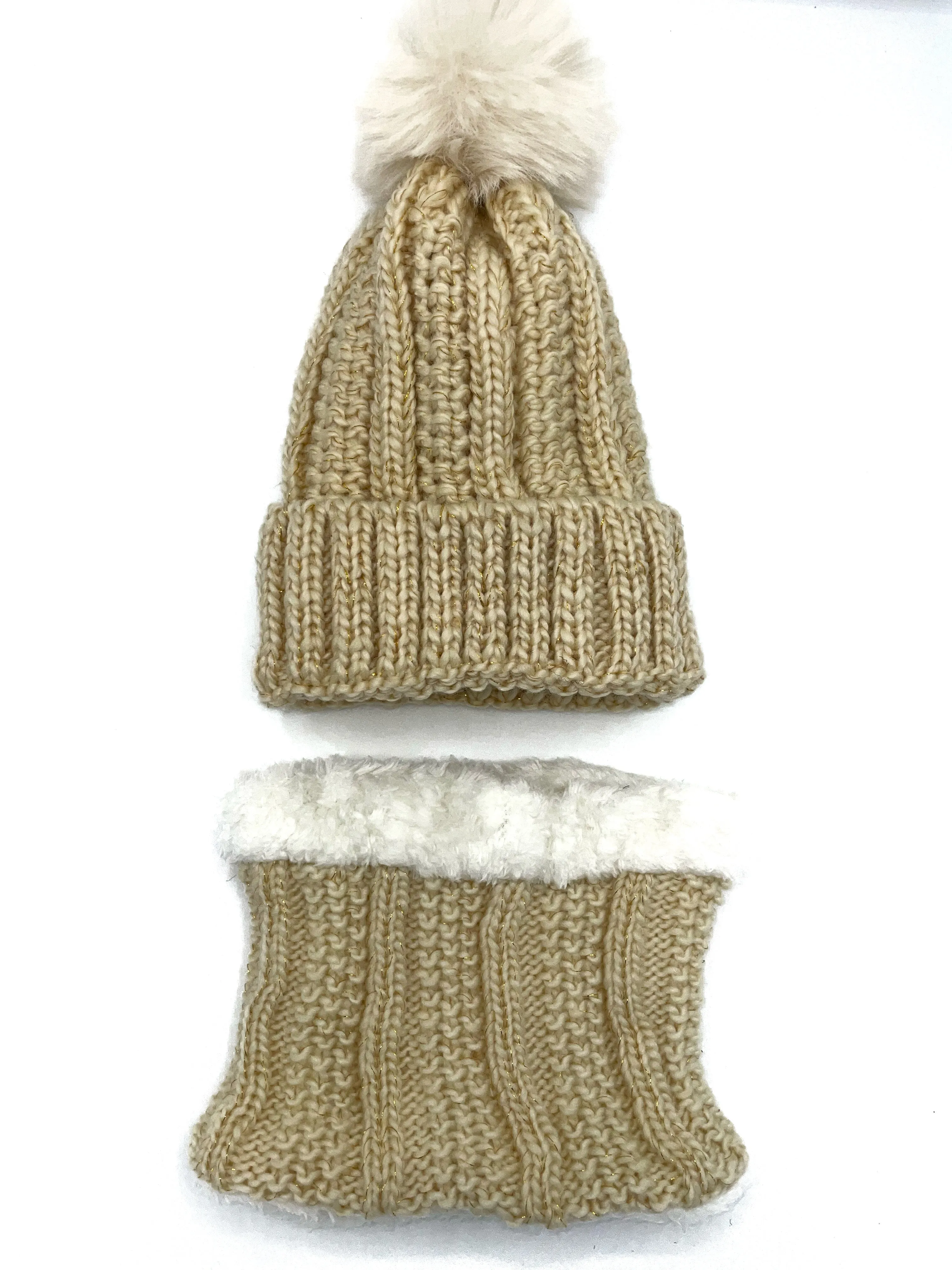 Ski Club Hat & Scarf Set