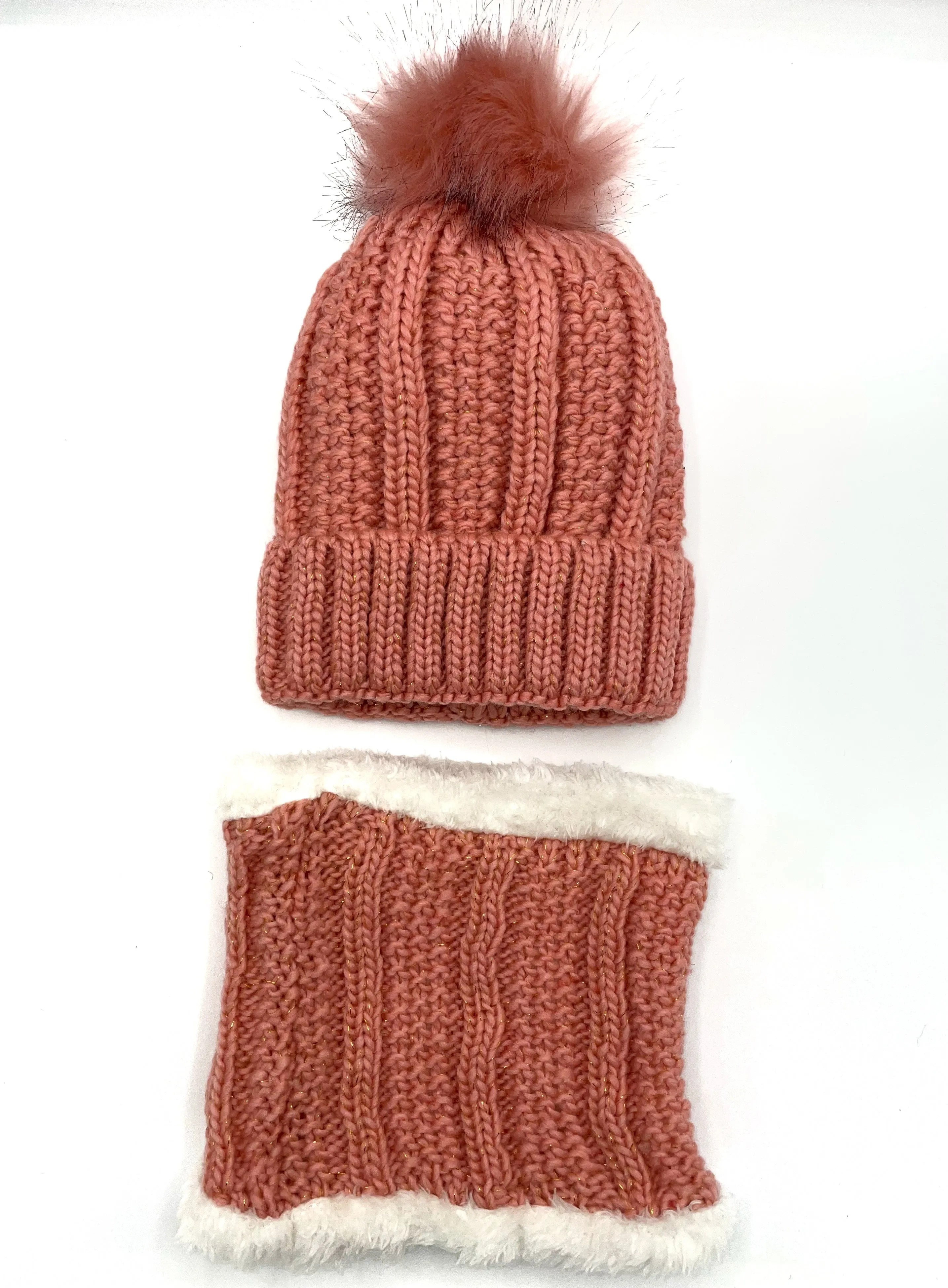 Ski Club Hat & Scarf Set