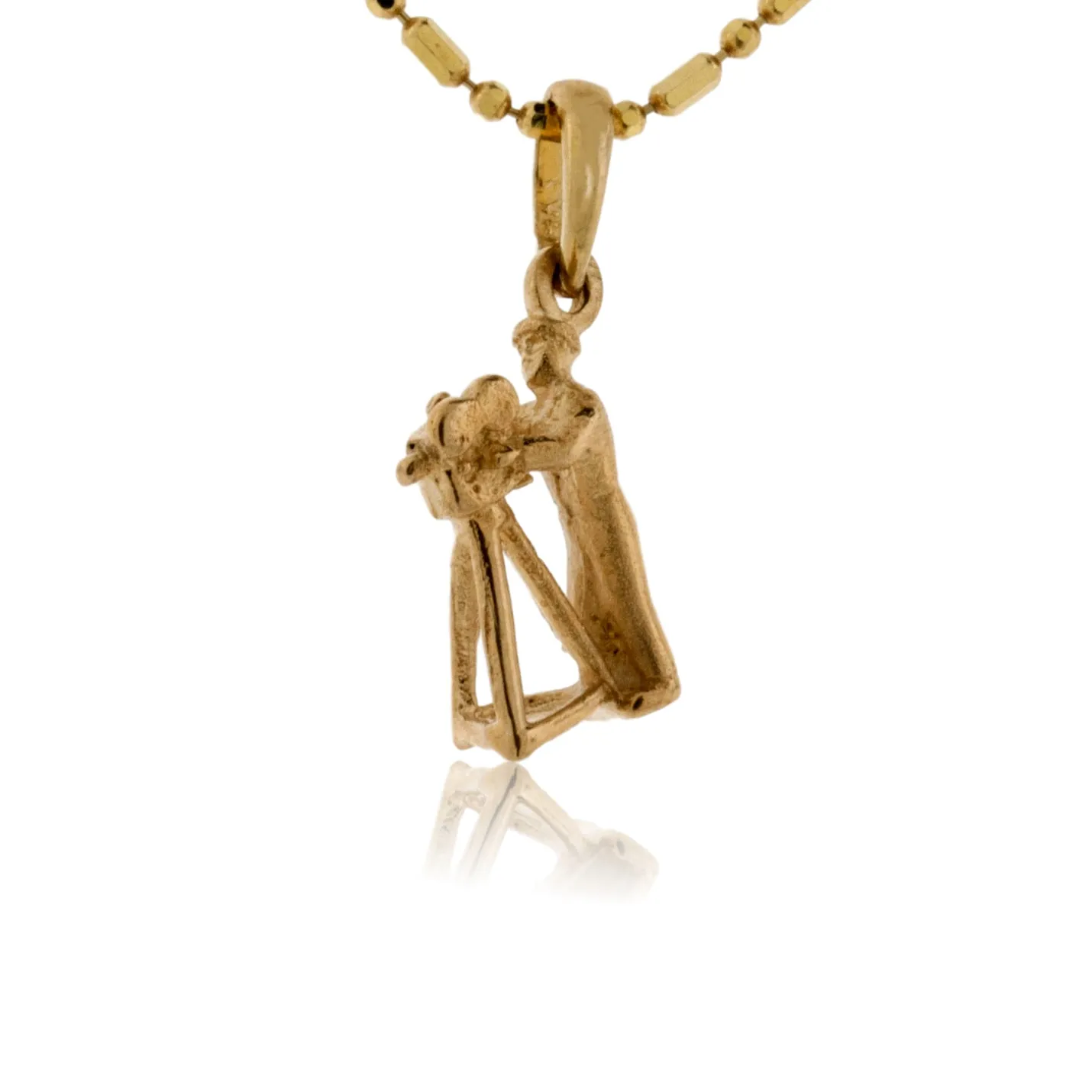 Small Cameraman Pendant or Charm