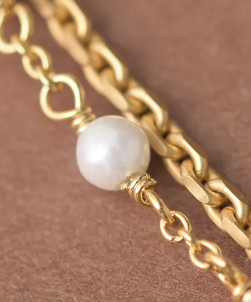 Sneak Strawberry Pearl Necklace【Japan Jewelry】