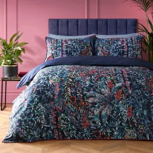 Soiree Tessa Duvet Cover Set - Navy