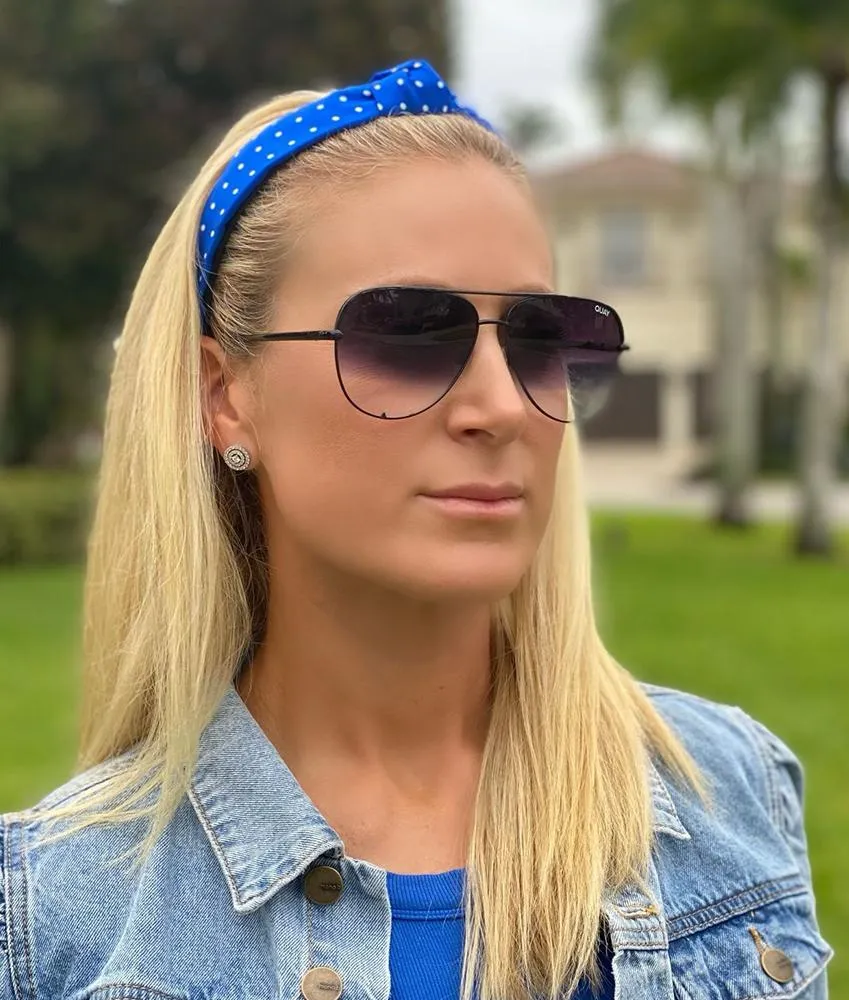 Somerville Lapis Knotted Headband