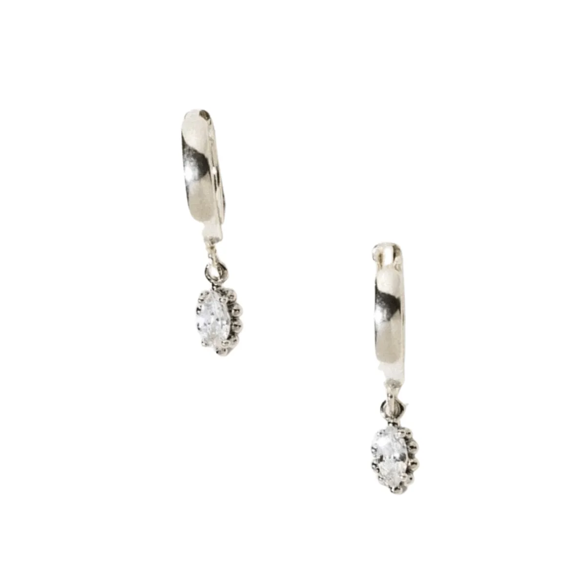 Sophia Drop Earrings (Silver)