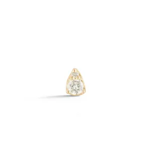 Sophia Ryan Single Petite Teardrop Stud