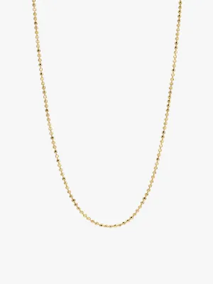 Sparkling Bead Chain Necklace