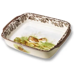 Spode Woodland Rectangular Handled Casserole Dish