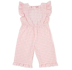 SS25 Rapife - Pink Gingham Dungaree