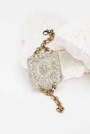 Starburst Rhinestone Bracelet