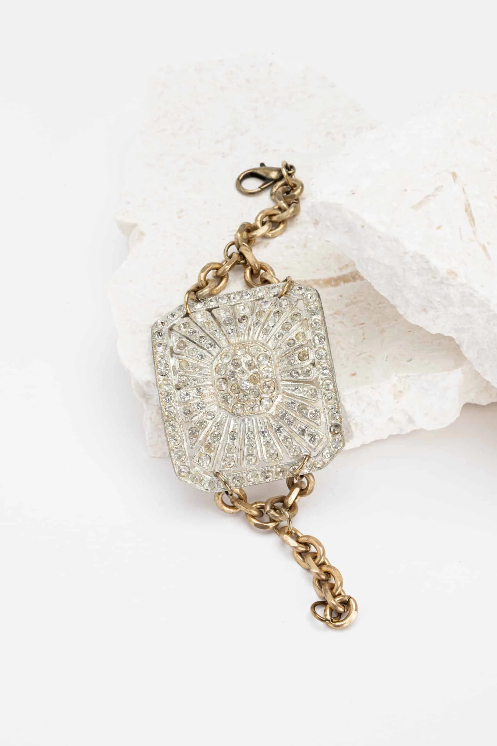 Starburst Rhinestone Bracelet
