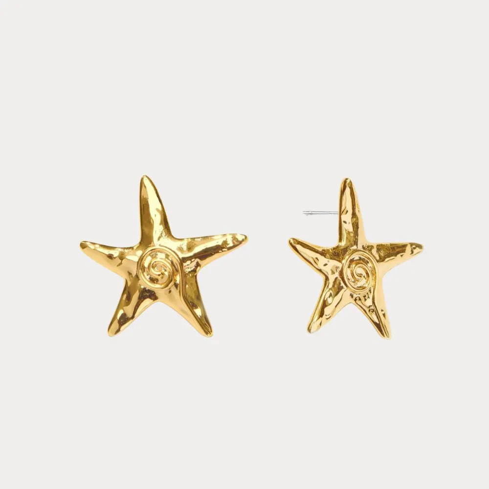 Starfish Stud Earrings