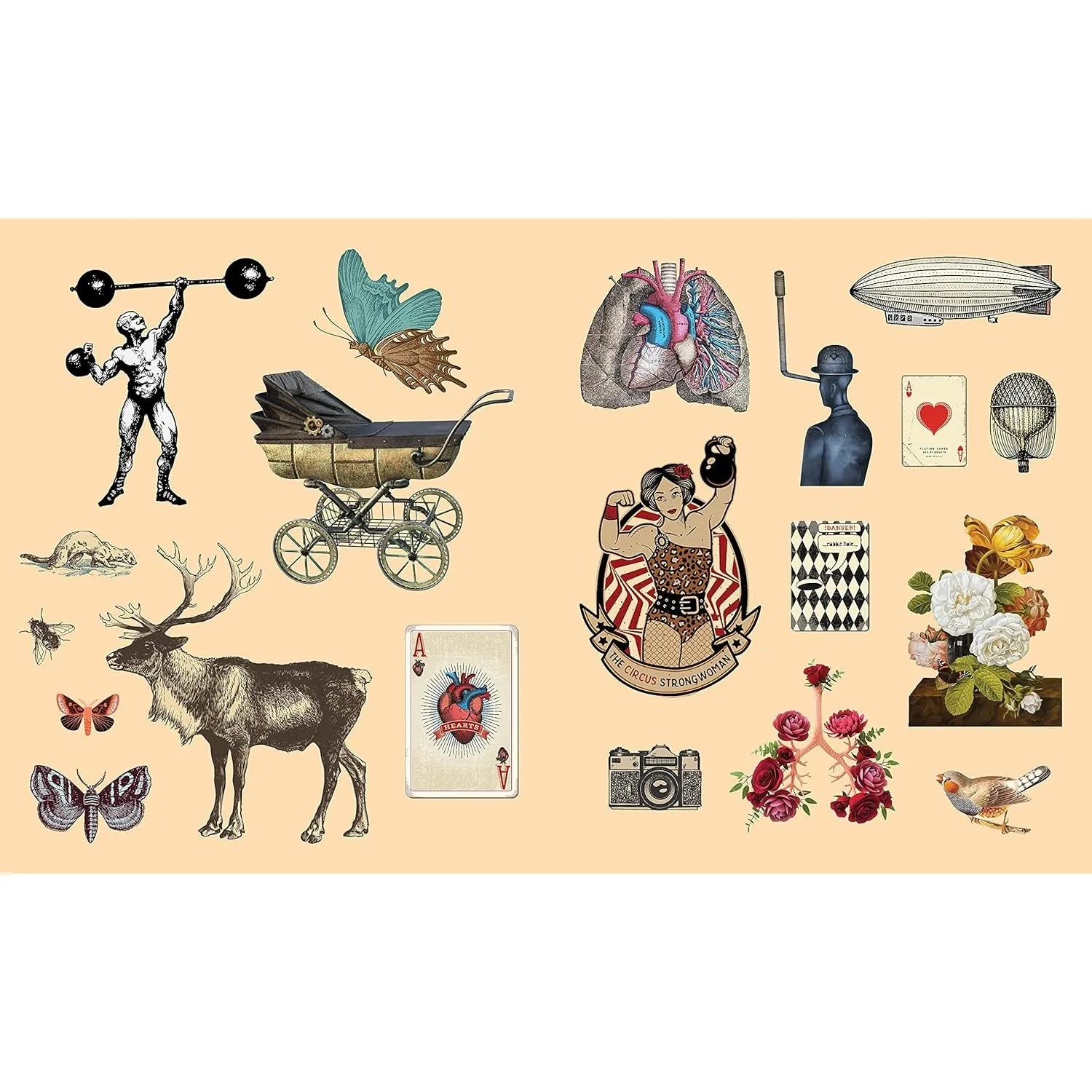 Sticker Studio: Arcana - A Sticker Gallery of Vintage Ephemera