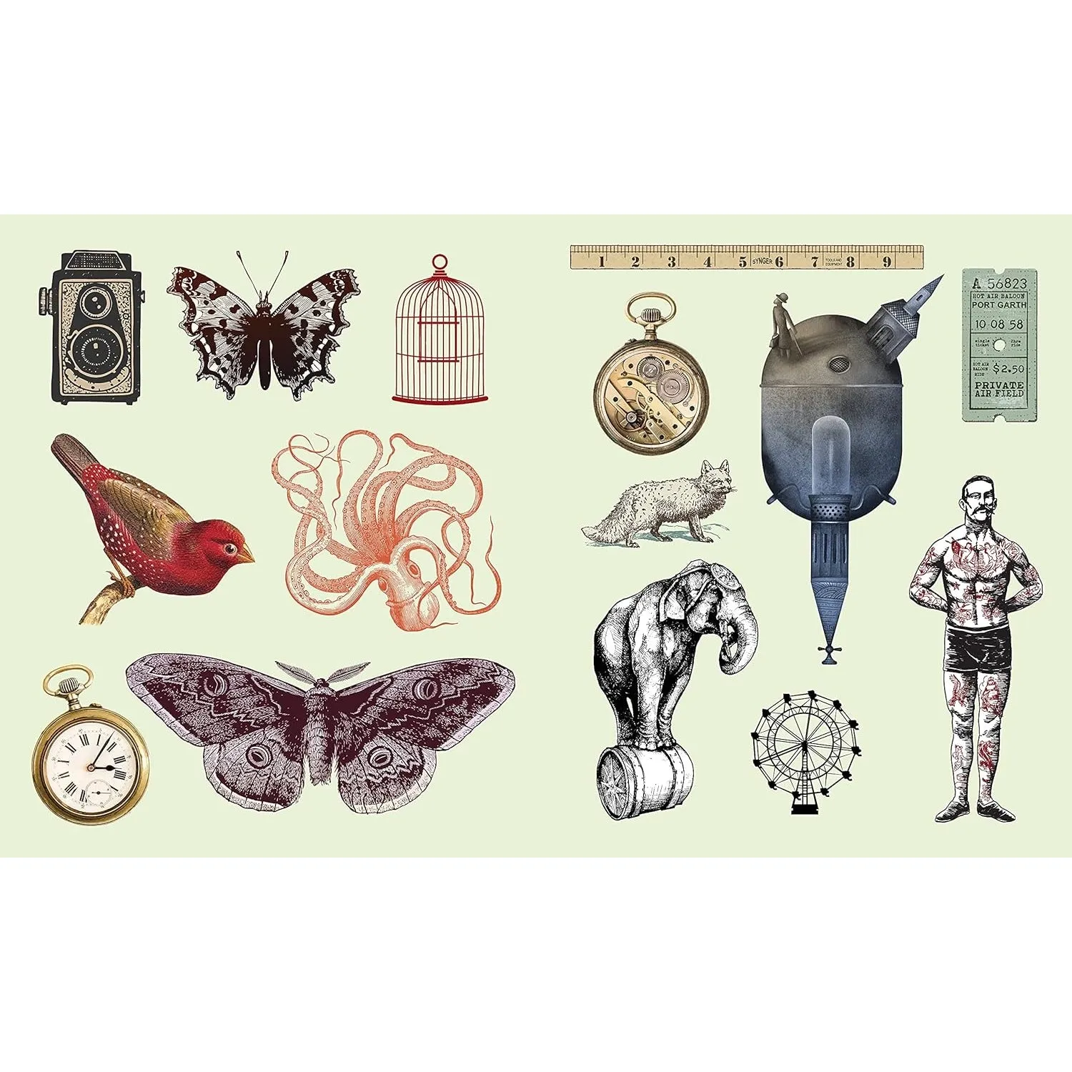 Sticker Studio: Arcana - A Sticker Gallery of Vintage Ephemera
