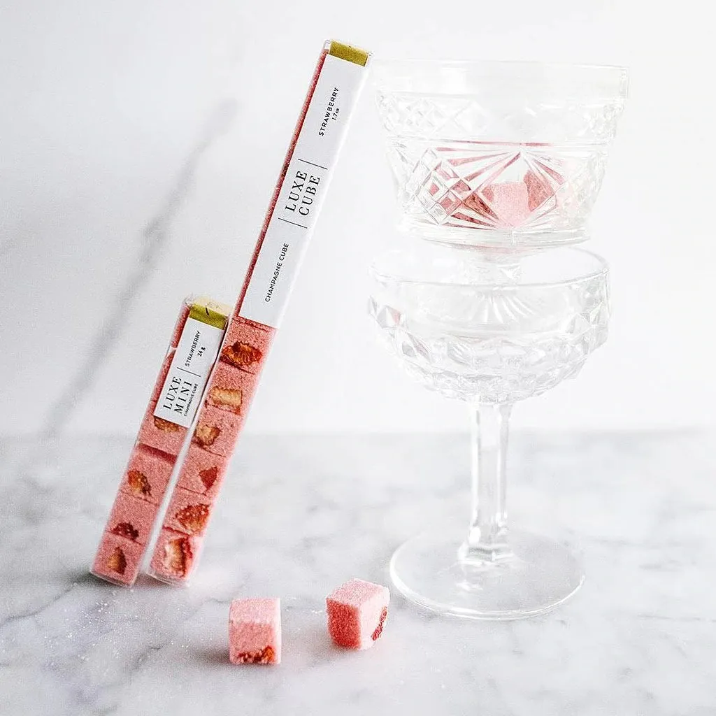 Strawberry Sugar Cube Stick