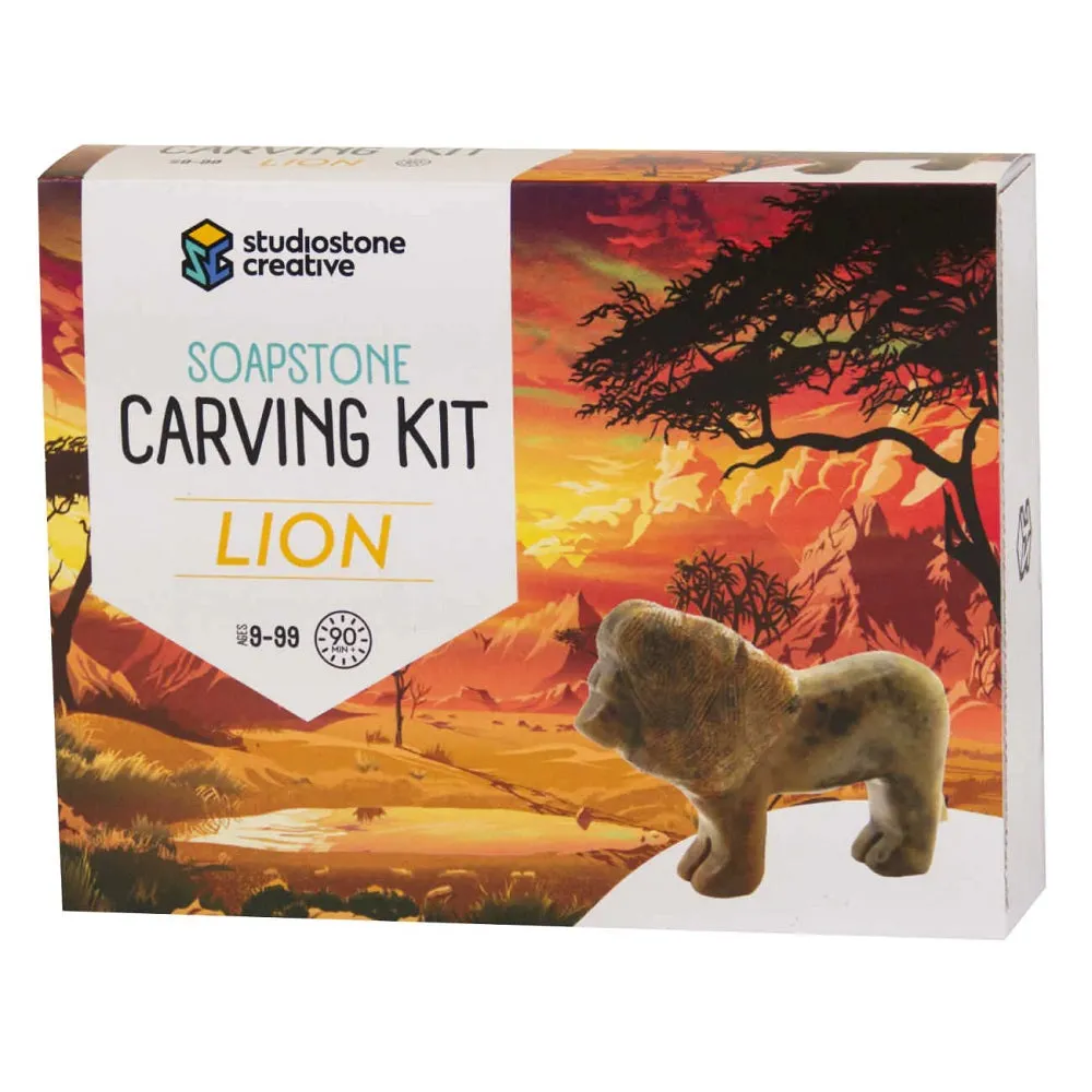Studiostone Creative Soapstone Single Kit (Lion)