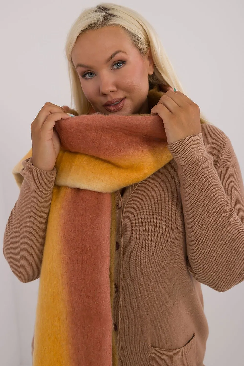 Stylish colorful pattern scarf
