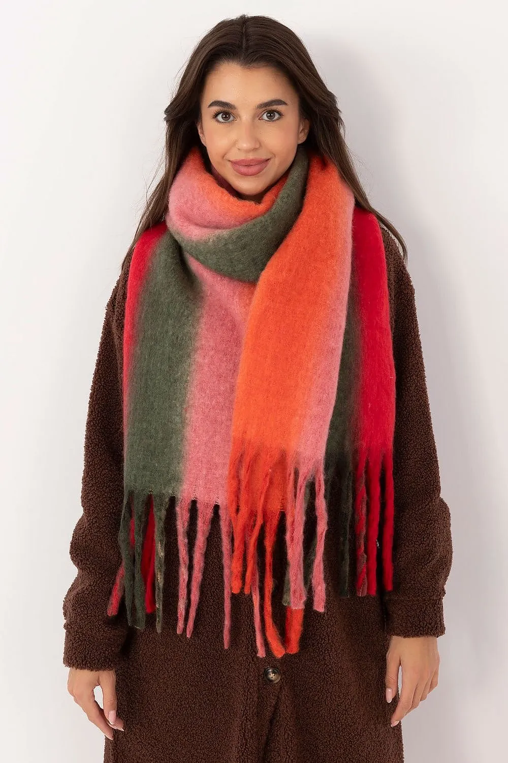 Stylish colorful pattern scarf