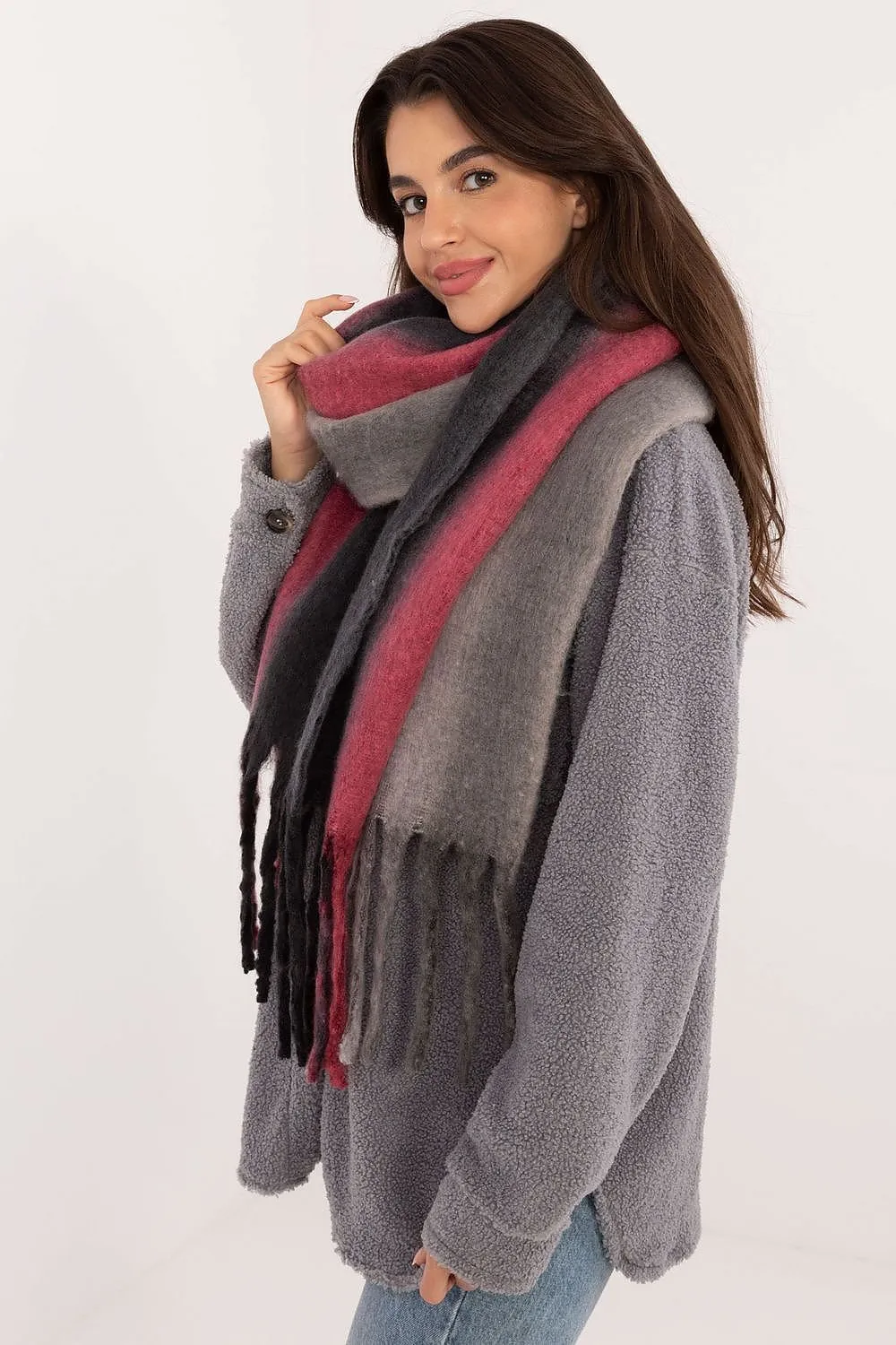 Stylish colorful pattern scarf