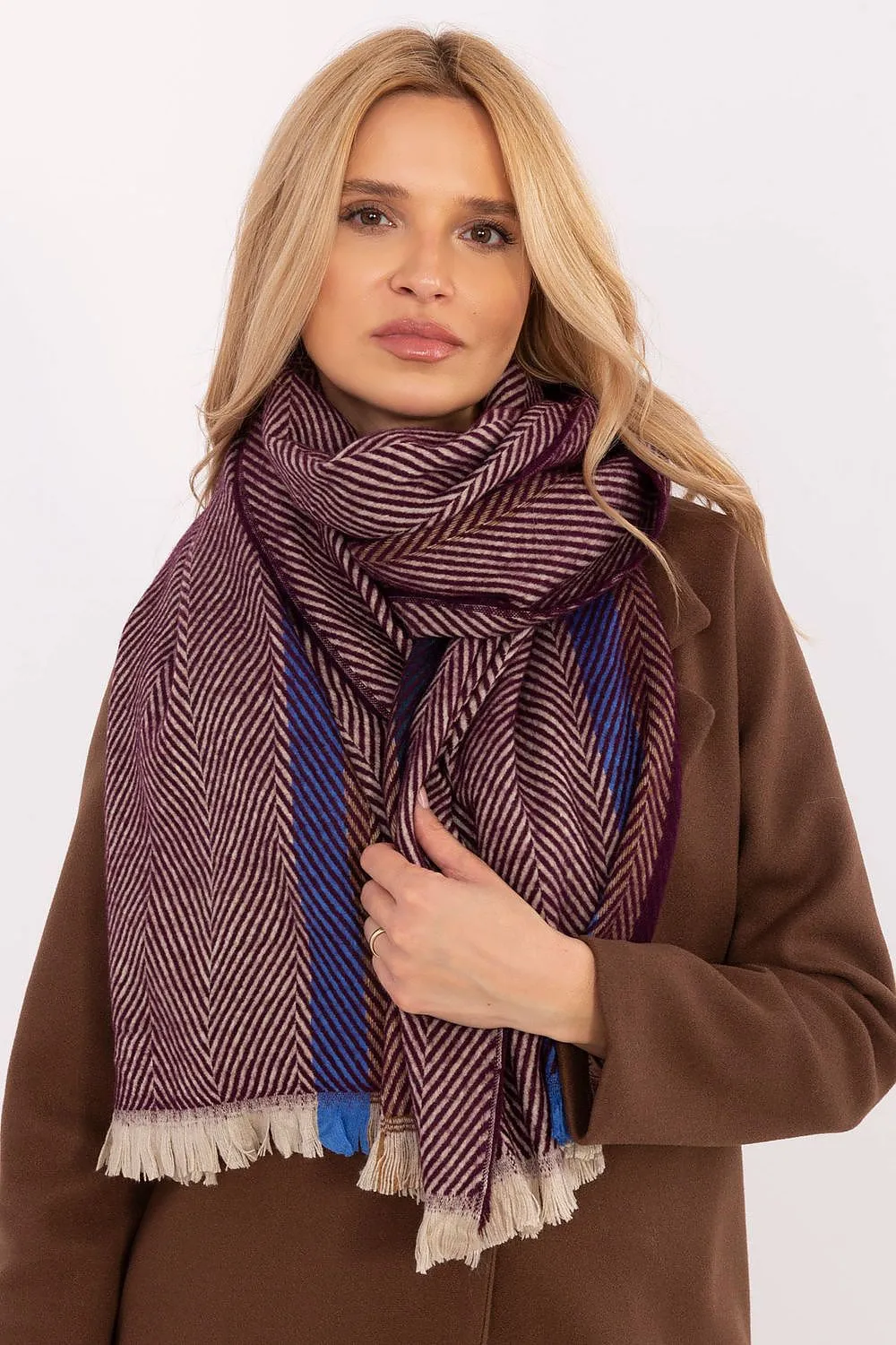 Stylish winter scarf