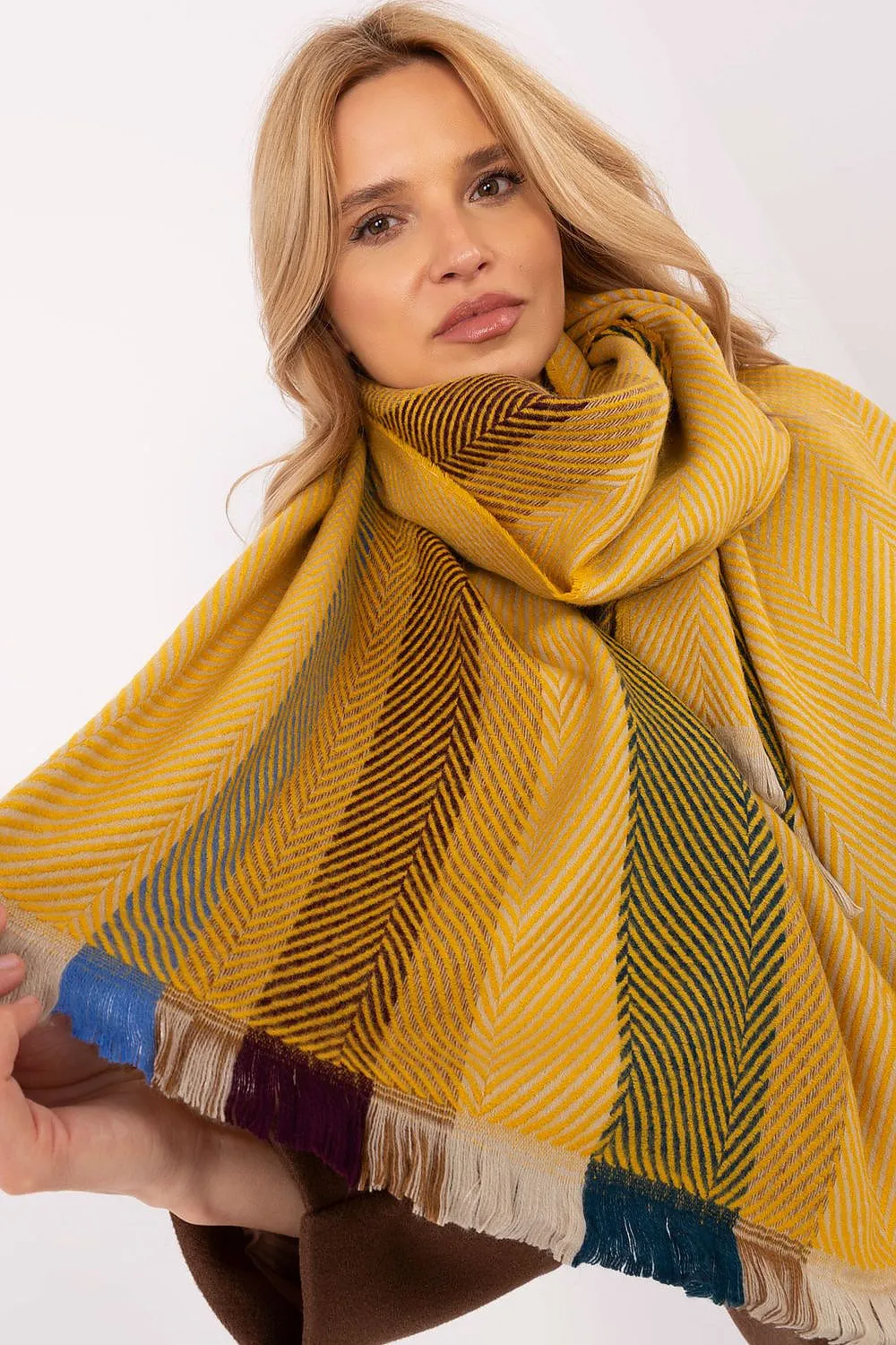 Stylish winter scarf